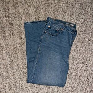 Levi's Women's Blue Ankle Jeans